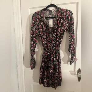 NWT H&M Floral dress sz M